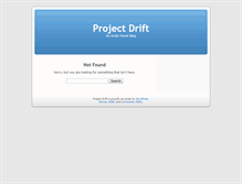 Tablet Screenshot of projectdrift.dayjo.org